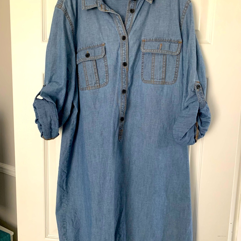 Denim mercantile JCrew dress